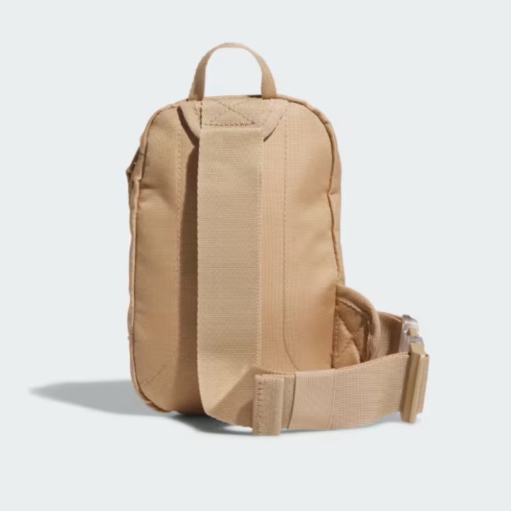 Adidas Prime Mini Sling Crossbody Bag - Tan - Picture 2 of 6